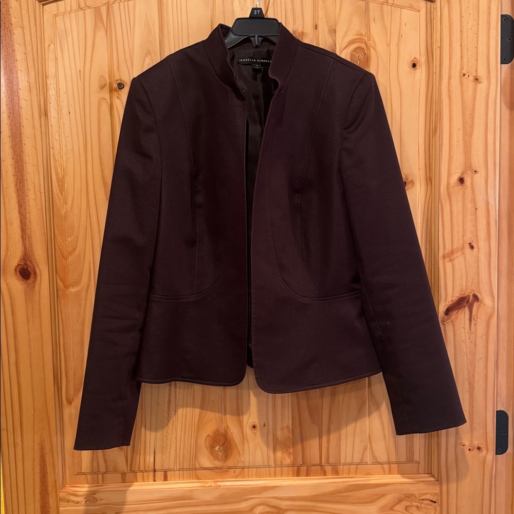 Isabella Demarco Dark Brown Blazer Size 10